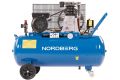Компрессор поршневой с ременной передачей 220 В, ресивер 100 л, 446 л/мин NCE100/480 #3