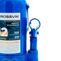 Домкрат бутылочный ROSSVIK V12, г/п 12,0 т, 210-395 мм, синий #4