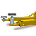 Автоподъемник двухстоечный ROSSVIK T4Е г/п 4.0т, 220В. Синий #2