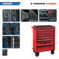 Набор инструментов 173 предмета, "UNION", в красной тележке KING TONY 934-000MR #1