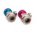 Комплект Г-образных быстросъемных адаптеров (с доп. штуцерами) Car-Tool CT-M1006 #2