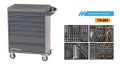 Тележка OPTIMAL 7 выдвижных ящиков с набором инструментов TOLSEN BOXER, 157 предметов NT317 7012/7015+TT85415-157 #1