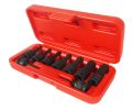 НАБОР БИТ-ГОЛОВОК 3/8" HEX H3-14ММХ52ММ УДАРНЫХ 9 ПРЕДМЕТОВ В КЕЙСЕ JTC-J309H #1