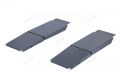 Трапы заездные двусоставные для авто с низким клиренсом (4450J), 2 шт., серые 01-00017277 #1