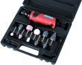 Пневмобурмашинка 1/4" с комплектом насадок в кейсе NP3020 #1