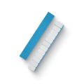 Груза клеевые (Fe) для легковых колес ROSSVIK FE005W, 12*5 г, тонкие, БЕЛАЯ эмаль, (50шт./кор.) #5