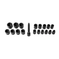 Набор ударных головок 1/2" 10-32 мм и удл. 19 пр. в ложементе Licota ACK-384022 #2
