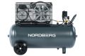 Компрессор поршневой с ременной передачей 220 В, ресивер 100 л, 360 л/мин NCP100/360A #2