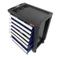 Тележка инструментальная 7 ящиков с 12 ложементами WP285002A WORKPRO (186 предметов) #4