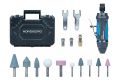 Пневмобормашинка с комплектом насадок NP3022K #4