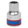 ГОЛОВКА ТОРЦЕВАЯ СТАНДАРТНАЯ ДВЕНАДЦАТИГРАННАЯ 1/2", 11 ММ KING TONY 433011M #1