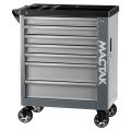 Тележка инструментальная, 7 выдвижных ящиков, "НОВА", серая МАСТАК 521-07580G #1