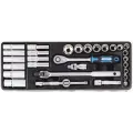 Набор торцевых головок 3/8" 30 пр. в ложементе Licota ACK-384028 #1