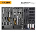 Набор инструментов "CHAMPION" в черной тележке, 239 предметов TOLSEN TT85416 #3