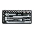 Набор инструмента 1/2" Honidriver в ложементе, 27 предметов, HONITON IK-1400270H #1