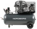 Компрессор поршневой с ременной передачей, 380 В, ресивер 100 л, 580 л/мин NCP100/580 #6