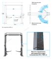 Подъемник двухстоечный 4 т, верхняя синхронизация, H=4,1 м, 220 В, серый N4124H1-4G_220 #6