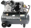 Поршневой компрессор с ременной передачей 220В, ресив. 50л, 420л/мин NORDBERG NCP50/420A #1