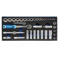 Набор головок с трещоткой в ложементе, 3/8", 35 предметов 2390635T #1