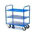 Тележка трехъярусная с платформами 600х900 мм Стелла-техник КР-3-150-И #1