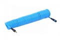 Шланг воздушный спиральный ПУ с быстроразъемным соединением диам. 8х12 мм, 11 м HS0811PU-1 #1