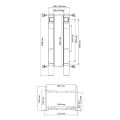 A455AH (PEAK KHL-5500A) Подъемник четырехстоечный, 5.5 тонн, под 3D сход-развал (Серый) #2