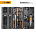 Набор инструментов "CHAMPION" в черной тележке, 239 предметов TOLSEN TT85416 #7
