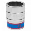 ГОЛОВКА ТОРЦЕВАЯ СТАНДАРТНАЯ ДВЕНАДЦАТИГРАННАЯ 3/4", 30 ММ KING TONY 633030M #1