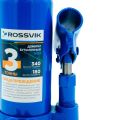 Домкрат бутылочный ROSSVIK V03, г/п 3,0 т, 180-340 мм, синий #4