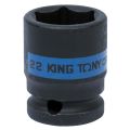 Головка торцевая ударная шестигранная 1/2", 22 мм KING TONY 453522M #1
