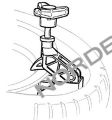 NORDBERG ОПЦИЯ ФИКСАТОР борта шины ручной CT-S-0200000 #3
