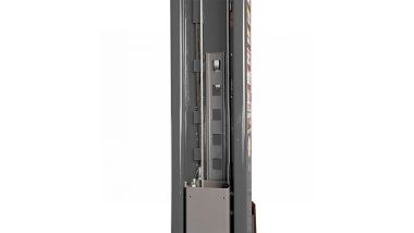 Подъемник двухстоечный 4 т, верхняя синхронизация, снятие со стопоров с одной колонны, 380 В, серый N4122HM-4G #15