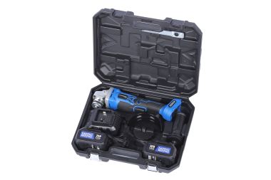 Угловая шлифмашина аккумуляторная (УШМ), диам. диска 125 мм, 20 В, 2 аккумулятора и зарядное устройство NE308K #12