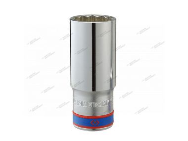 Головка торцевая глубокая 1/2" 12гр. 24 мм king tony 423024m