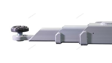 Подъемник двухстоечный 5 т, нижняя синхронизация, с электростопорами, 380 В, серый N4122AE-5G_380 #7