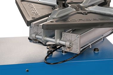 Станок шиномонтажный полуавтомат, односкоростной, стол с накладками, 220 В, синий 4639,5(B) 220 #12