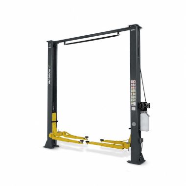 Автоподъемник двухстоечный ROSSVIK V2-4L г/п 4.0т, 380В, с верхней синхронизацией. Серый #4
