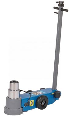 Домкрат пневмогидравлический подкатной двухштоковый, 50/80 т N802 #5