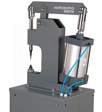 Пневматический станок для заклепки тормозных колодок, цилиндр 160, с тумбой NR8TM #3