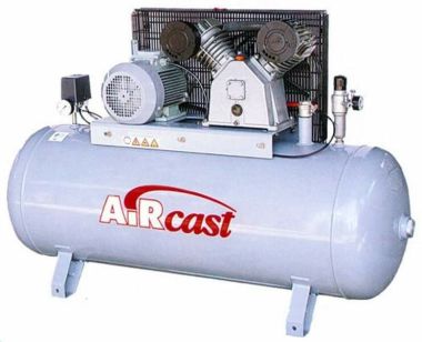 Поршневой компрессор Aircast с ременным приводом СБ 4/Ф-270 LB 50 5.5 кВт