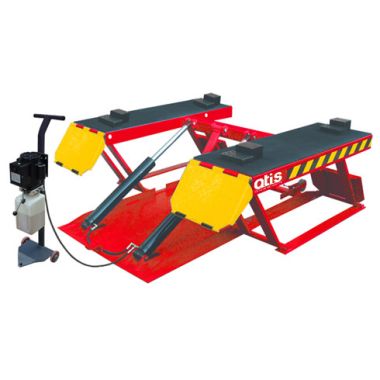 Подъемник автомобильный ножничный LR10 Низкоуровневый передвижной 4,5 т