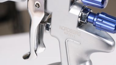 Краскопульт LVMP с верхним бачком, сопло 1,3 мм, алюминиевый кейс NP7013 #9