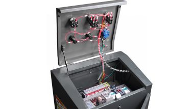 Подъемник ножничный 3,5 т, с встроенными адаптерами для SUV авто, 380 В, серый N631-3,5G_380 #5