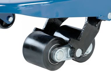 Тележка складская гидравлическая 3 т, с резиновыми колесами N3902-30R #4