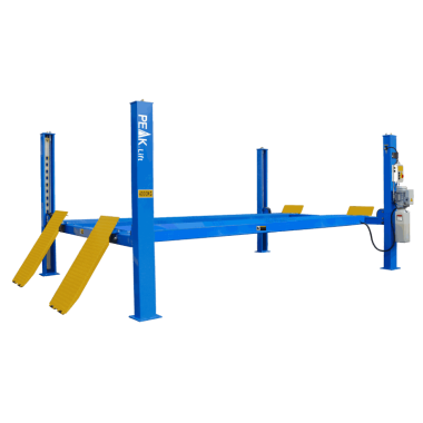 Подъемник автомобильный четырехстоечный PEAK 409, 4 т. для слесарных работ