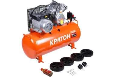 Масляный компрессор с ременным приводом Кратон AC-440-100-BDV 3 01 01 040 #5