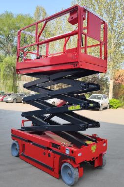 Подъемник ножничный самоходный 230 кг 6/8 м TOR AMSL0608 DC аккумуляторный #3