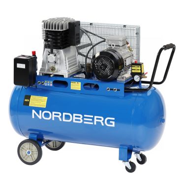 Компрессор поршневой с ременным приводом, объем 200 л NCE200/660
