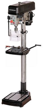 Станок сверлильный профессиональный (750 Вт, 25 мм, 5 скоростей, нарезание резьбы, тиски) ND25116P