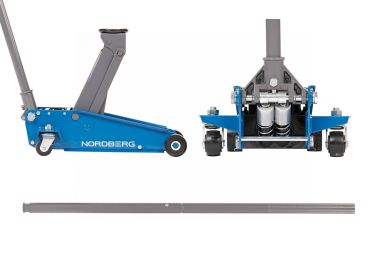 Домкрат подкатной 3 т с резиновой насадкой, быстрый подъем N32030 #5